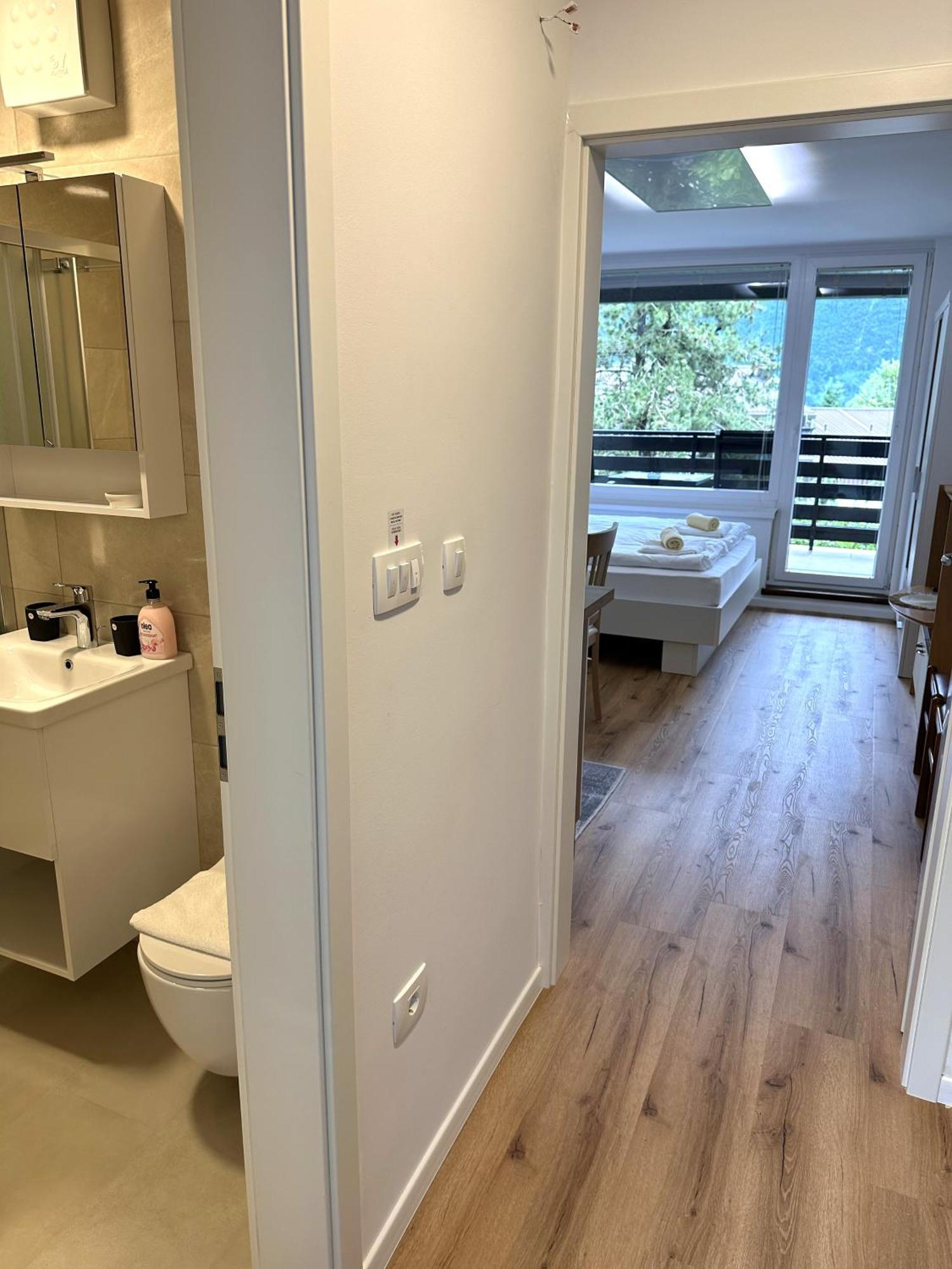 Bovecenter Apartments Kaninska Vas ภายนอก รูปภาพ